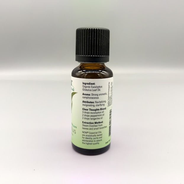 Eucalyptus Oil - Certified Organic - 30ml - 1oz