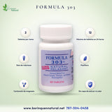 Formula 303 Relajante Homeopático para Estrés y Tensión Muscular