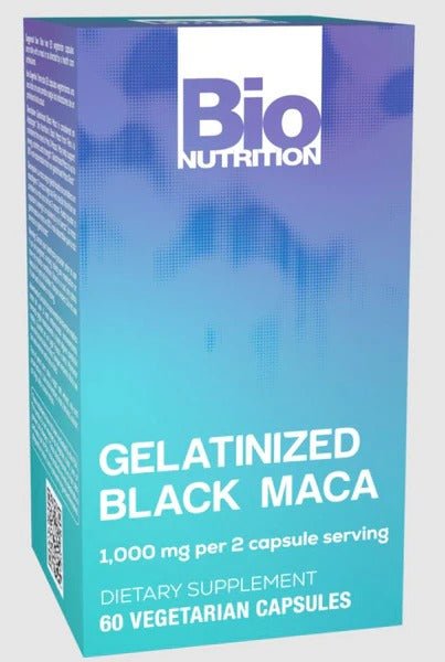 Gelatinized Black Maca 60 capvegi