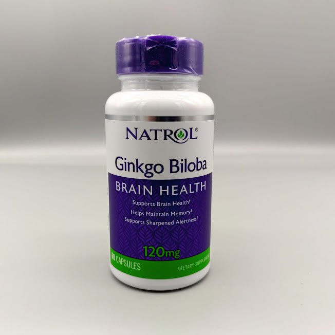 Ginkgo Biloba Brain Health 120 MG 60 Cap