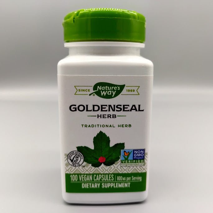 Goldenseal - Herb - 100 Vegan Capsules - 800mg