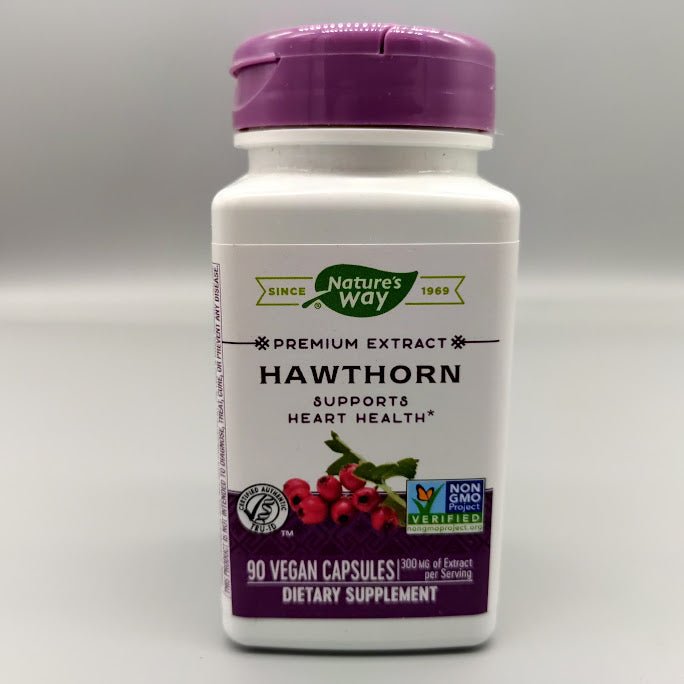 Hawthorn Standardized Extract 90 Caps Vegan