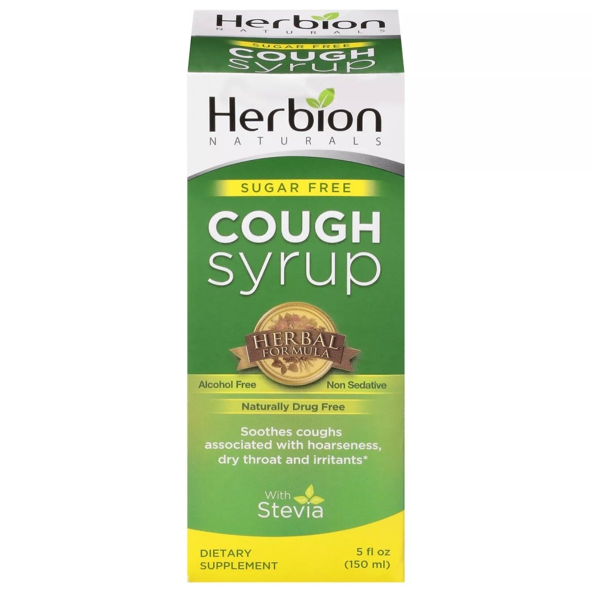 Herbion Cough Syrup Sugar Free 5 Oz