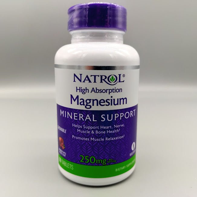 High Absorption Magnesium - 250Mg - 60 Chewable Tablets