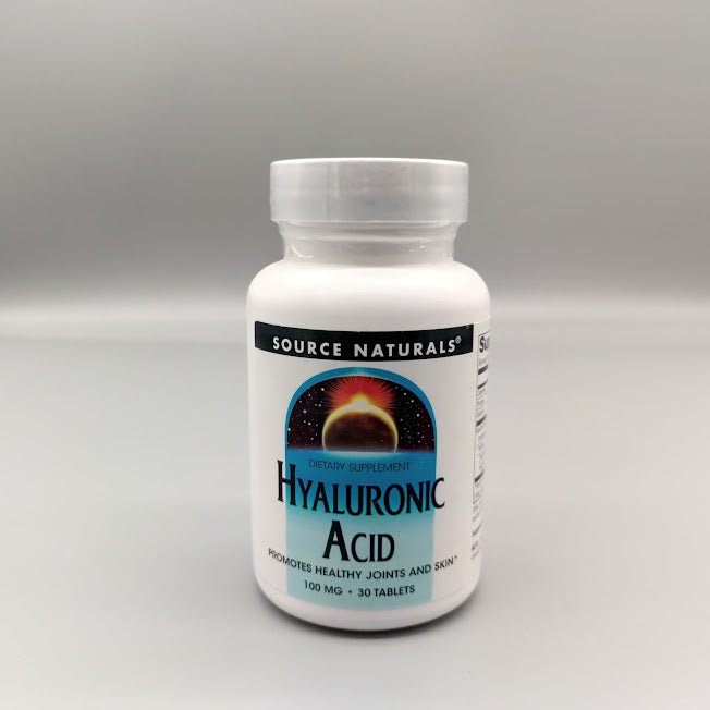 Hyaluronic Acid, Source Naturals, 30 Tablet 100 mg