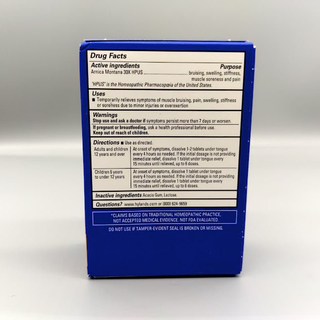 Hyland&#39;s Arnica Pain Relief Tablet, 50 Count