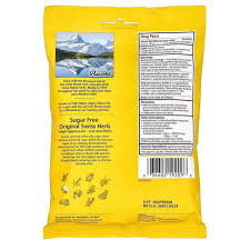 Cough Drops Original Swiss Herb Sin Azúcar – 19 pastillas