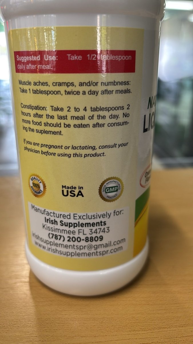 Irish Supplements Magnesium Citrate Liquid