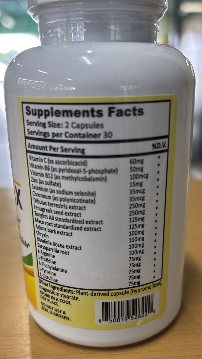 irish supplements Testo Max