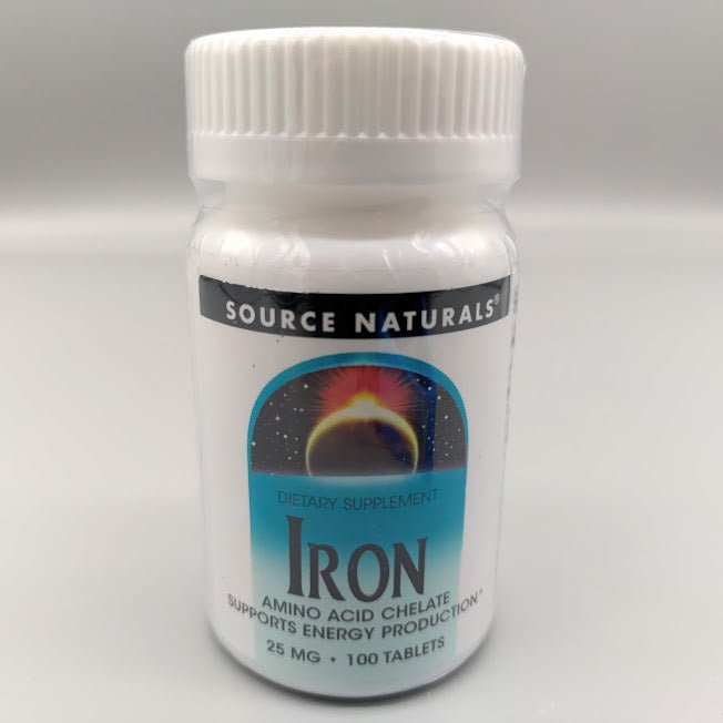 Iron Chelate - 25mg - 100 Tablets