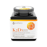 K2/D3 Cápsulas 60 caps para Salud Ósea y Cardiovascular