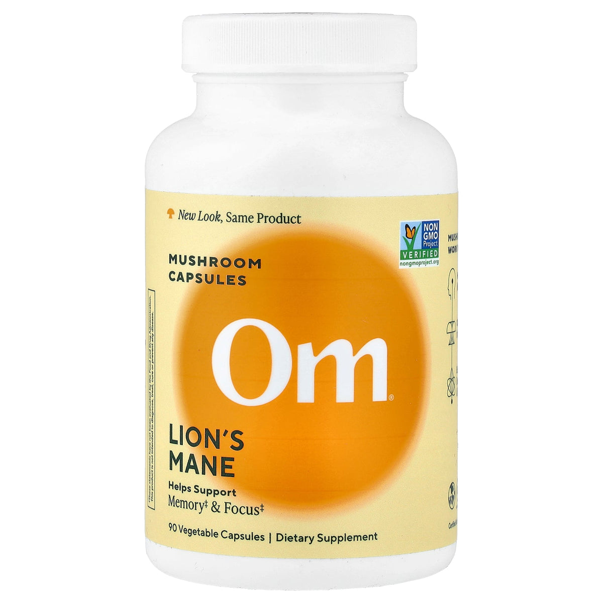 Om Lion's Mane 90 vegetable capsules