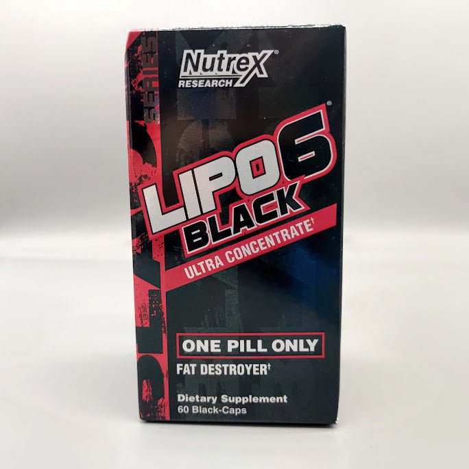 Lipo 6 - Black - Ultra Concentrate - Fat Destroyer - 60 Black Capsules