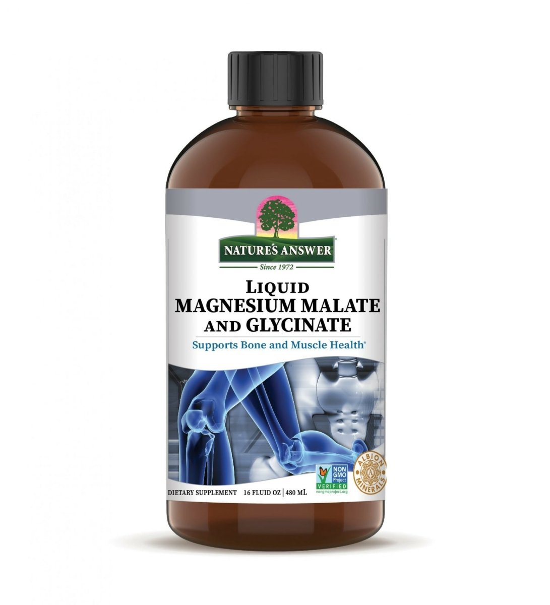 Liquid Magnesium Glycinate 16 oz Nature's Answer