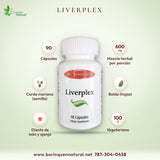 Liverplex Dr. Norman para Hígado, Toxinas y Cardo Mariano
