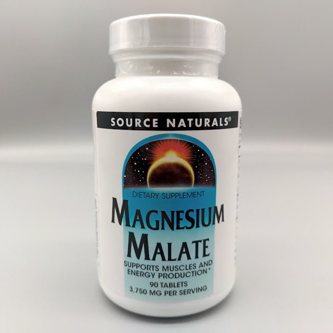 Magnesium Malate - 3,750 mg - 90 Tablets