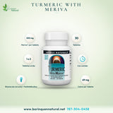 Cúrcuma con Meriva Source Naturals 500 mg, Curcumina 30 Tabletas
