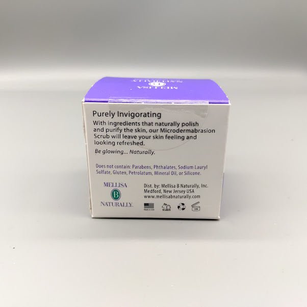 Microdermabrasion Scrub w/ Charcoal, Fermented Fruits &amp; Hyaluronic Acid 1.0 oz