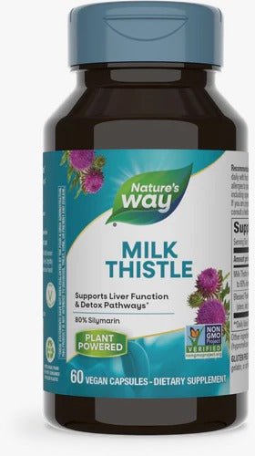 Milk Thistle Standardized Extract, 60 cápsulas