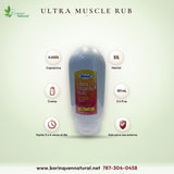 Ultra Muscle Rub MiloRod: Crema de Capsaicina y Mentol 3.4 oz