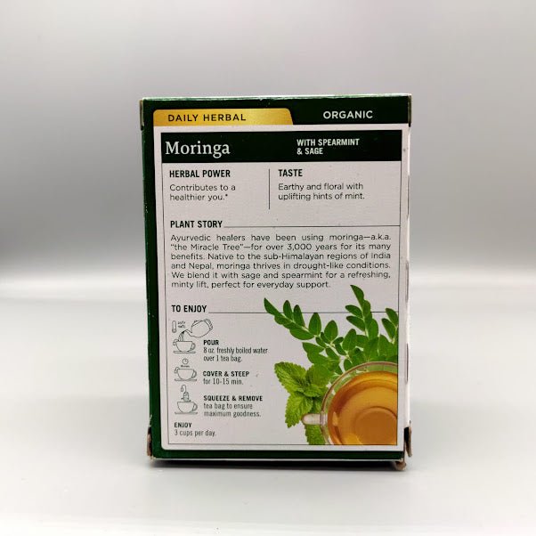 Moringa with Spearmint & Sage 16 Teabags