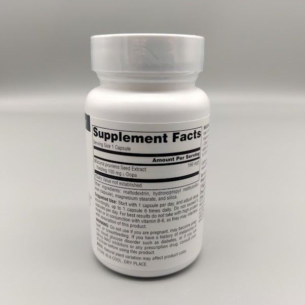 Mucuna Dopa 100mg 60 Cap Vegi