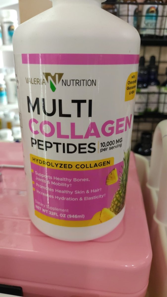 Multi Collagen Peptides Valeria Nutrition - Sabor Piña