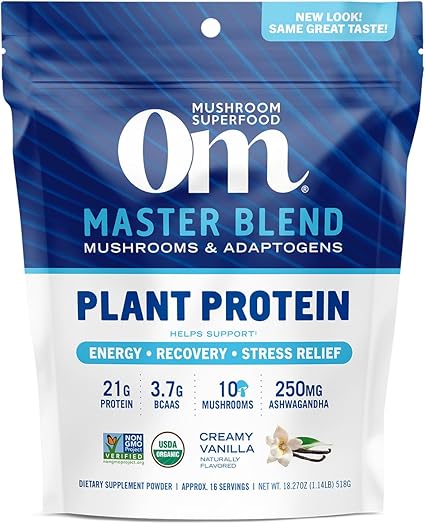 Mushroom Master Blend Protein Vanilla 518 g