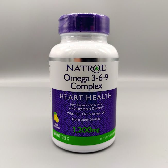 Natrol Omega 3-6-9 Complex, Softgels  