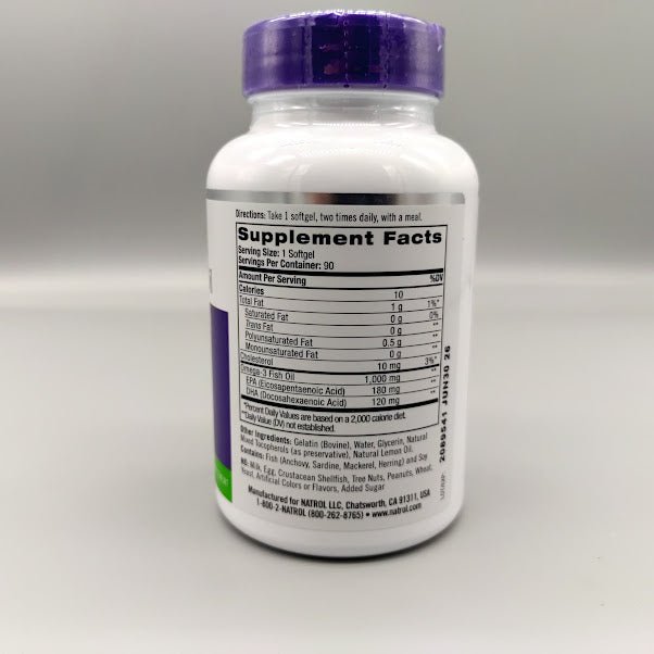 Natrol Omega-3 Fish Oil 1000 mg  