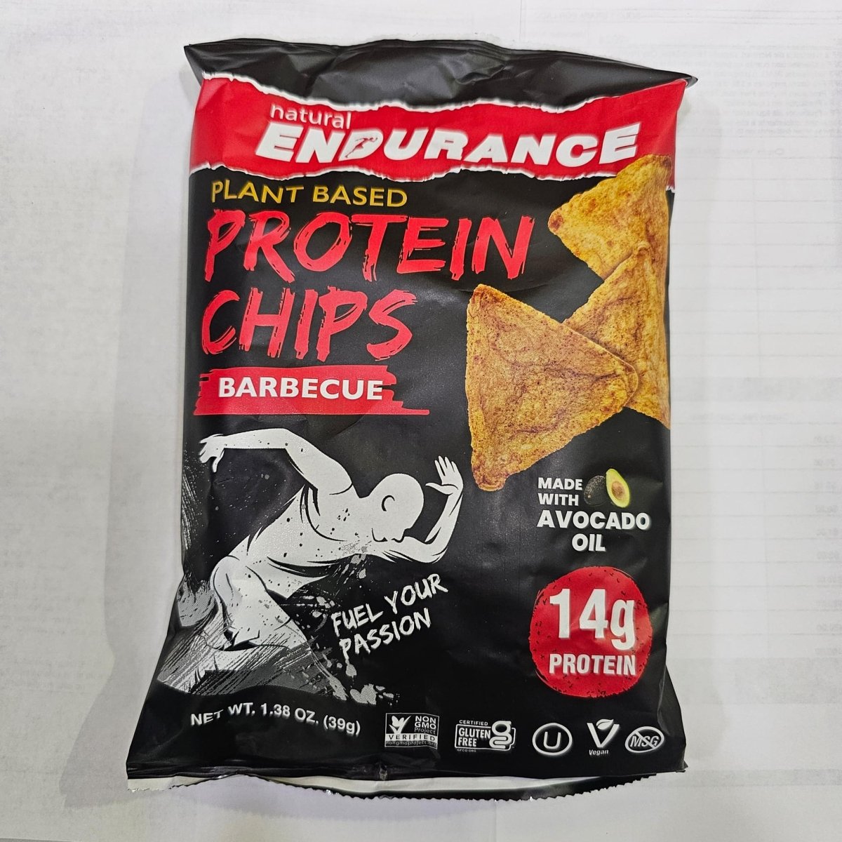 Natural Endurance Protein Chips - Barbecue Chips