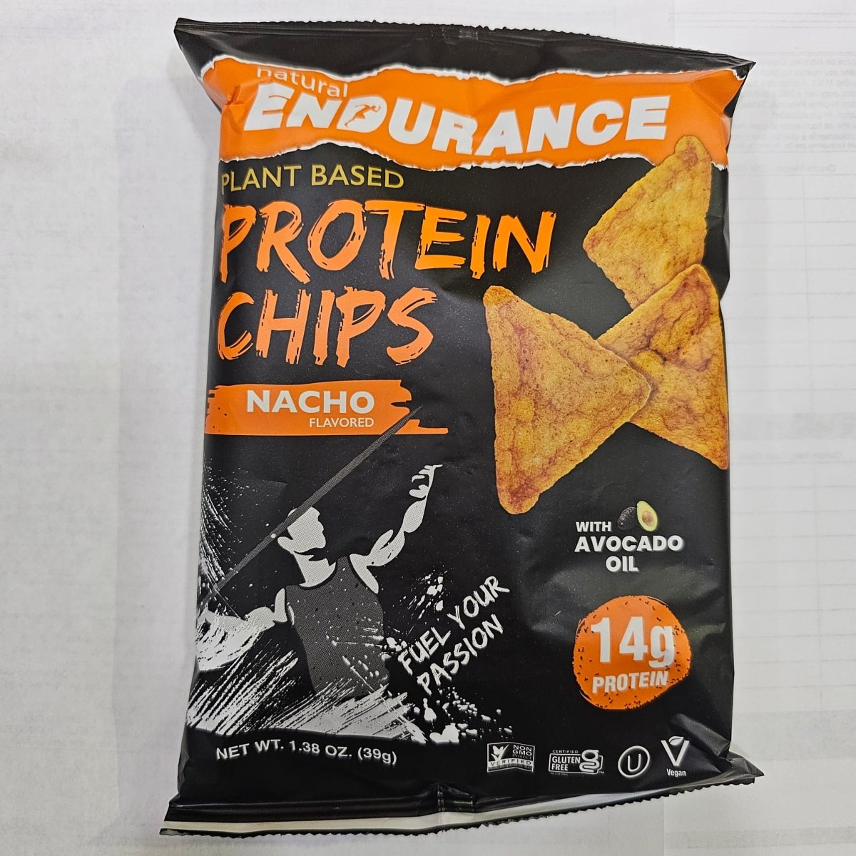 Natural Endurance Protein Chips - Nacho Chips