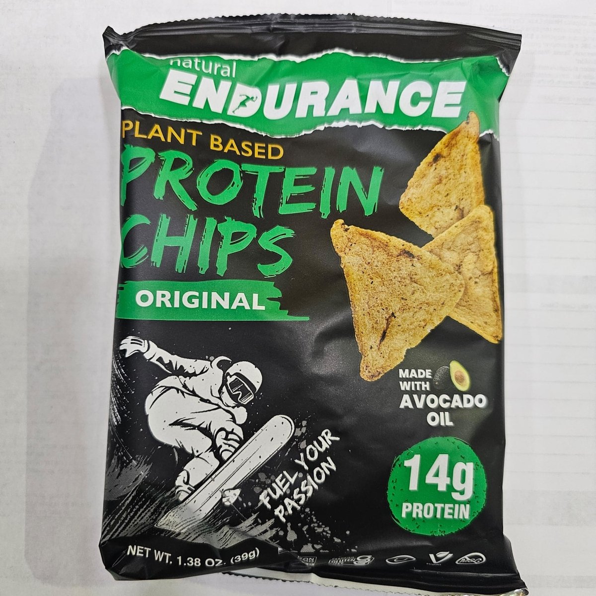 Natural Endurance Protein Chips Original