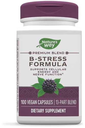 Nature&#39;s Way B - Stress Formula 100 cápsulas