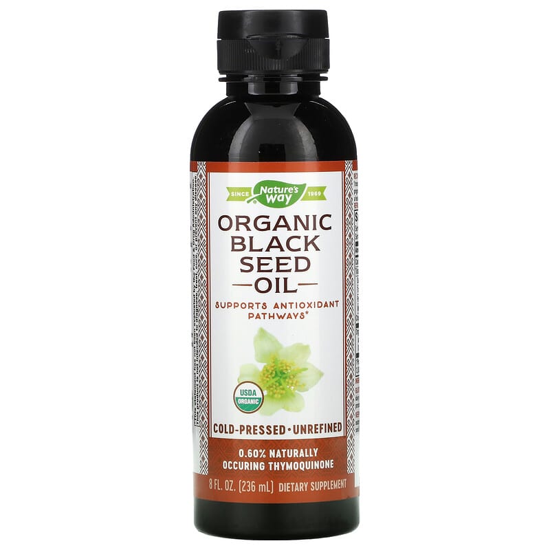 Nature&#39;s Way Black Seed Oil 8 onzas