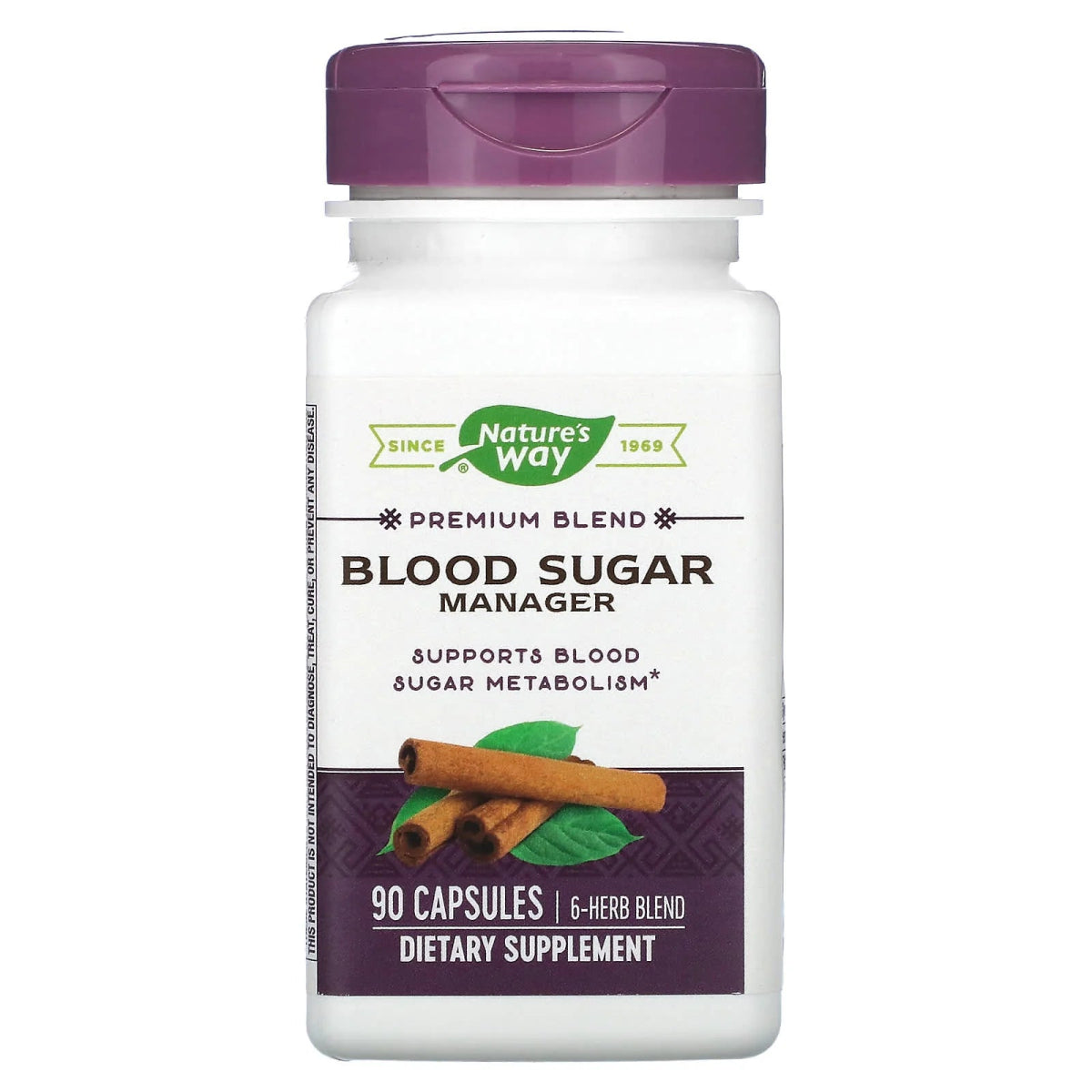 Nature&#39;s Way Blood Sugar 90 cápsulas