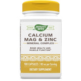 NATURE'S WAY Calcium Magnesium & Zinc - 100 Capsules