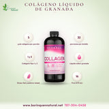 Colágeno Líquido Neocell Granada 16 oz para Piel y Pelo