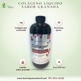 NeoCell Collagen Pomegranate Liquid 16 fl oz for Hair, Skin & Nails