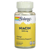 Niacin 500 mg, 100 cápsulas vegetarianas