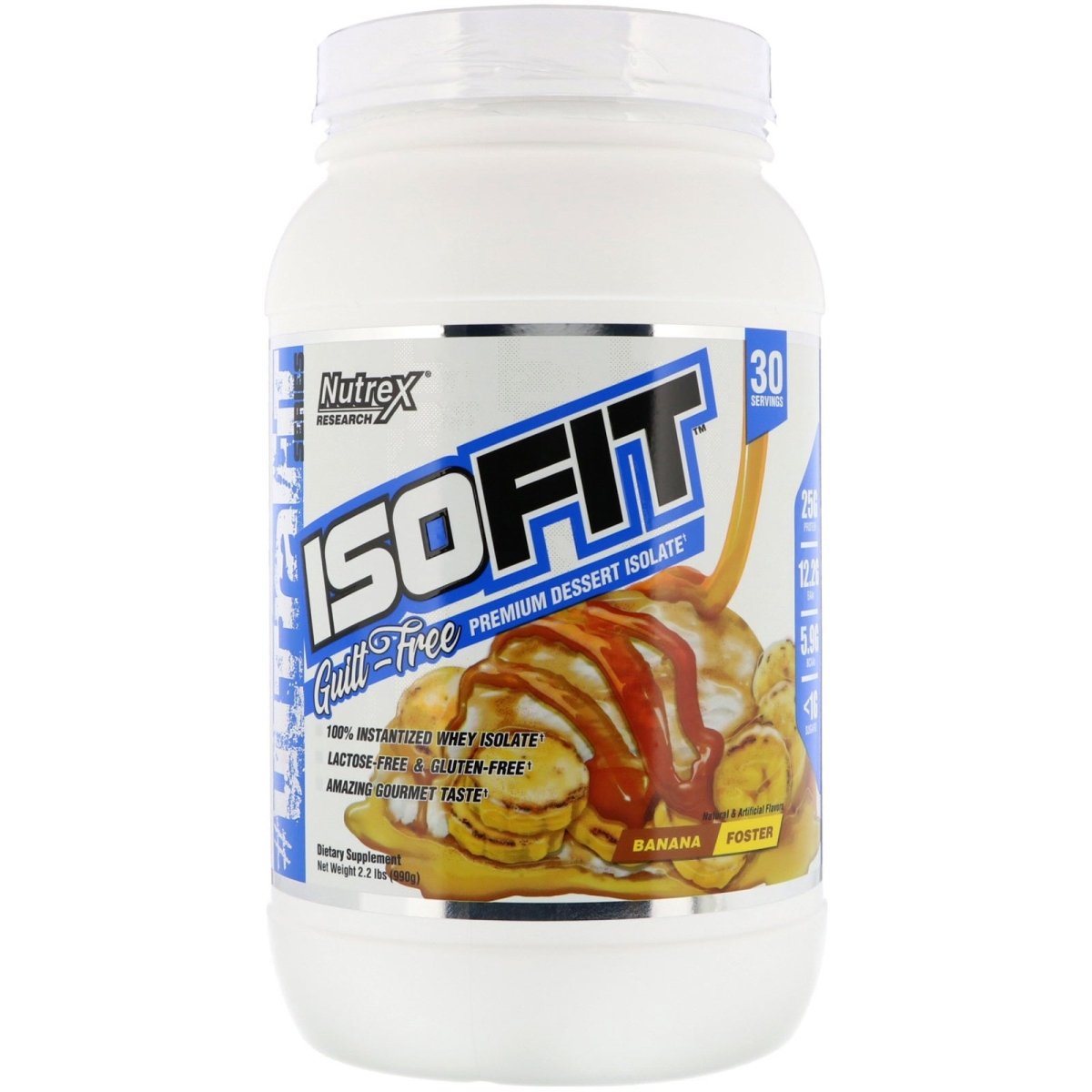 Nutrex ISOFIT Protein - Bananas Foster - 30 Servings *****