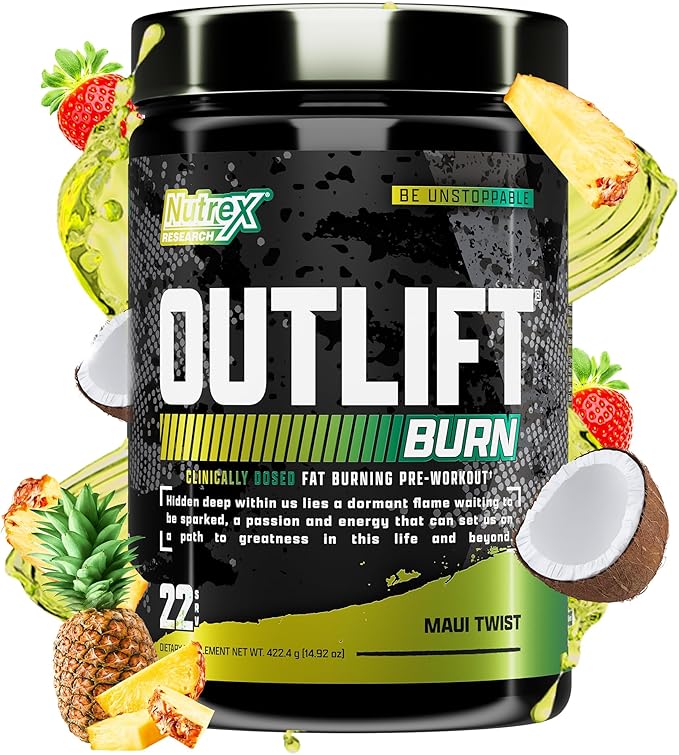 Nutrex Outlift Burn - Maui Twist - 22 Servings