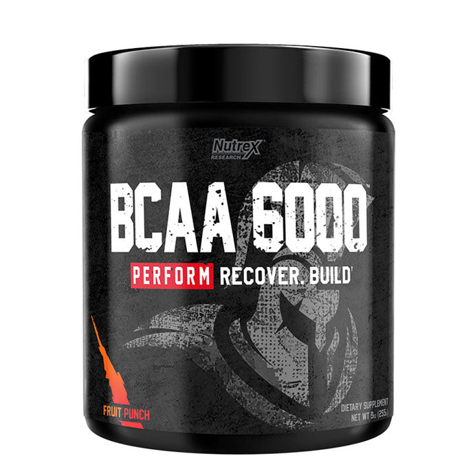 Nutrex Research BCAA 6000 Recovery (Fruit Punch, 30 Servings)