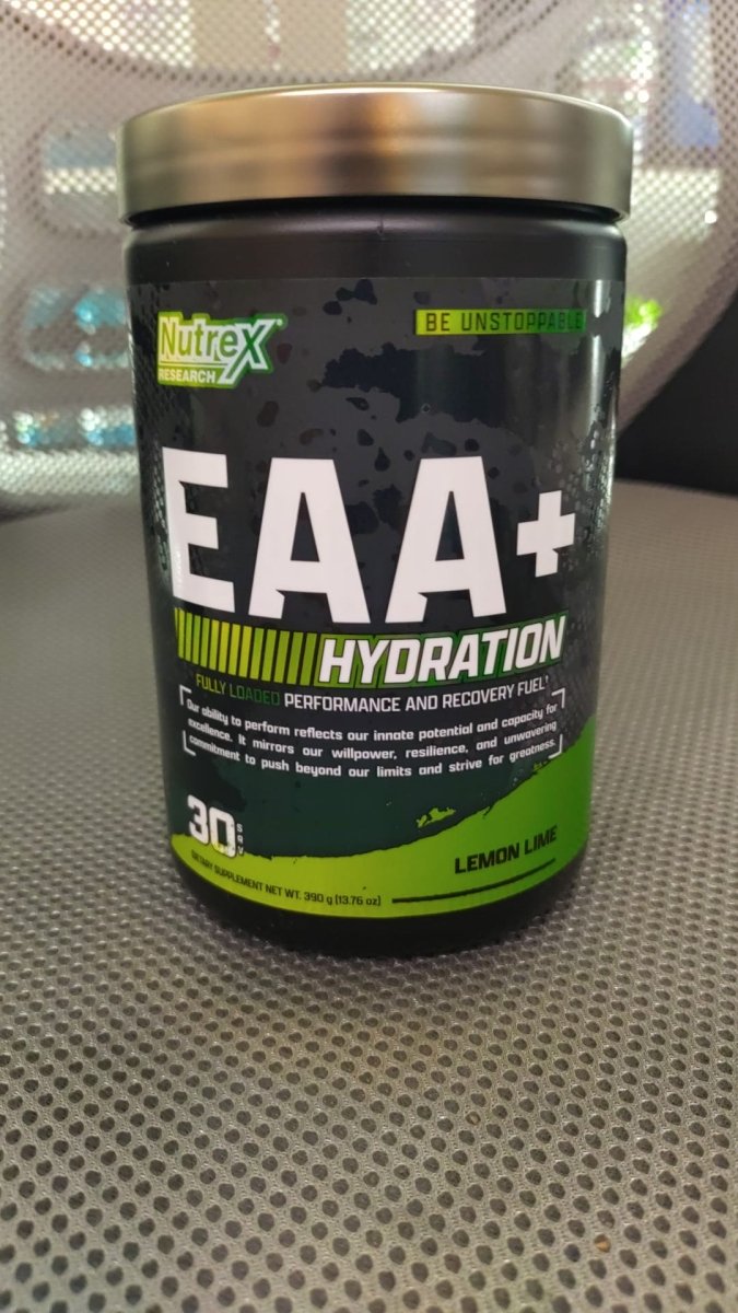 Nutrex Research EAA+ Hydration, Lemon Lime, 390g