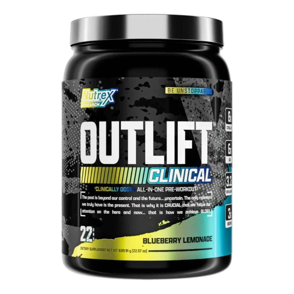 Nutrex Research Outlift Clinical Pre - Workout (Miami Vice, 22 Servings)