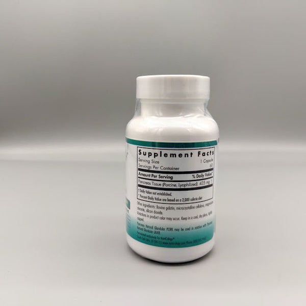 NutriCology - Pancreas - Natural Glandular 60 Vegetarian Capsules