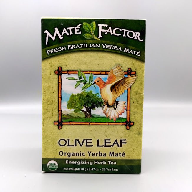 Olive Leaf - Organic Yerba Mate 20 Teabags