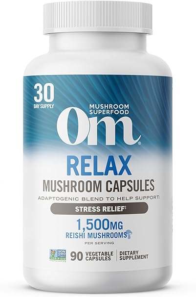 Om Mushroom Relax – 90 Cápsulas