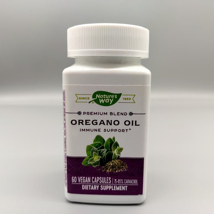 Oregano Oil 60 veg cap 75-85% carvacrol