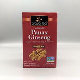 Té de Ginseng Panax Bravo 20 Bolsitas para Energía y Vigor